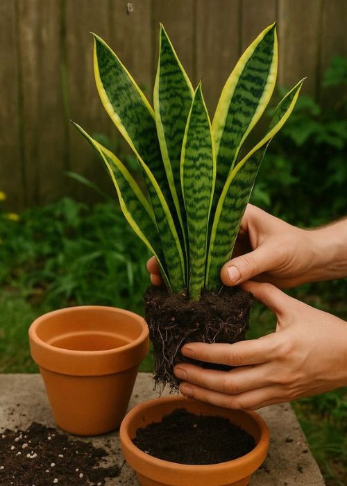 Anyósnyelv Átültetés